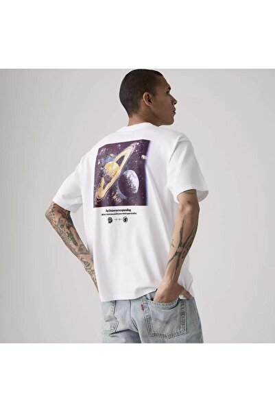 Levi's تي شيرت برسومات جرافيكية بتصميم عتيق A9440-0025