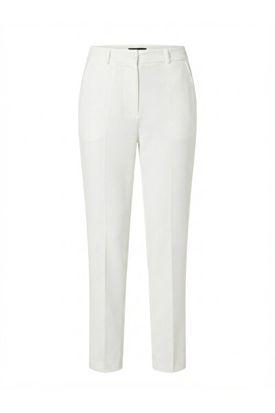 Generic Brand Off-White Fabric Trousers