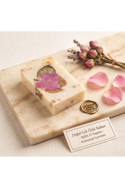 Autobase 100% Olive Oil, Rose Petals, Handmade (Handmade) Natural Soap
