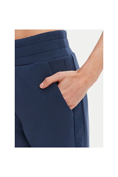 Guess Pantaloni de trening pentru femei W5YB11KBYE2 Bleumarin