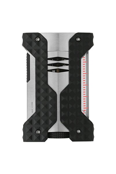 Dupont S.T. Defi Windproof Jet Black/Chrome Çakmak 21324