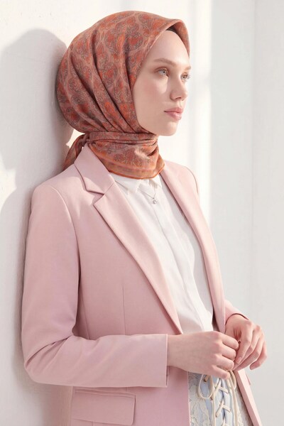 Silk Home Soft Eşarp Rûmi Vizon 90x90
