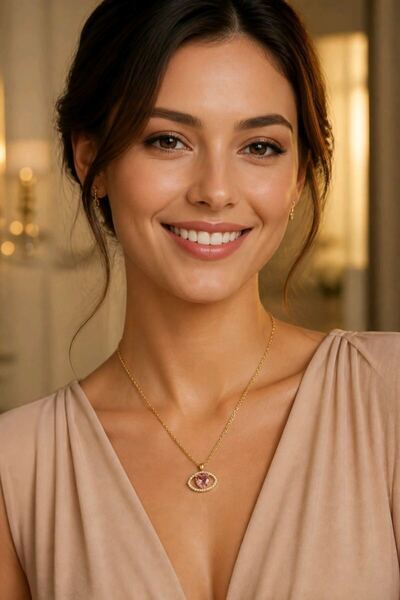 Monalisa Home Luxury Figured Adjustable Necklace