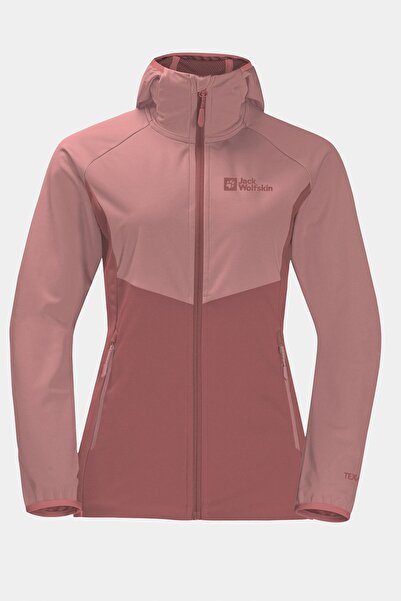 Jack Wolfskin Jachetă softshell de damă 1306862 Bordeaux