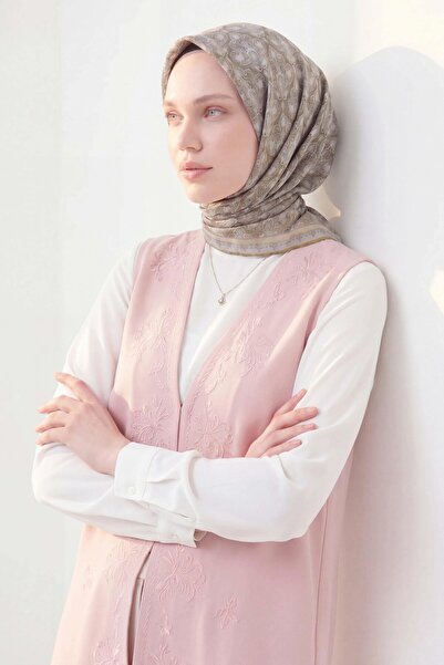 Silk Home Soft Scarf Rûmi Oil Green 90X90