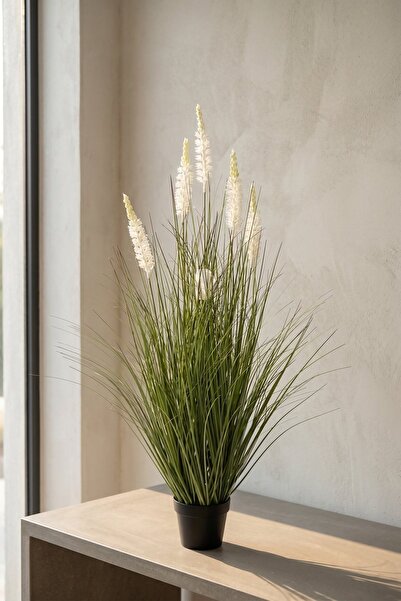 Santara Eterna Bloom Yapay Saksılı Allium Çiçeği - 90 cm