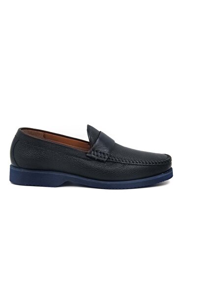 OGGI 035926 Men's Classic Shoes - Dark Blue