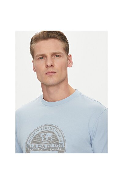 Napapijri Tricou bărbătesc NP0A4I3CI831 Albastru