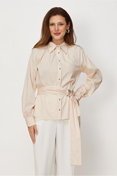 Alvina Belted Blouse 46646