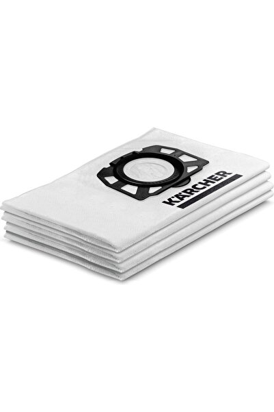 Karcher WD 2 Plus/3 Fleece Filtre Torbası 4 Adet Yedek Parça
