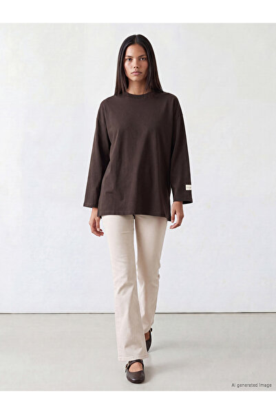 LC Waikiki Crew Neck Women's Sweatshirt Tunic
