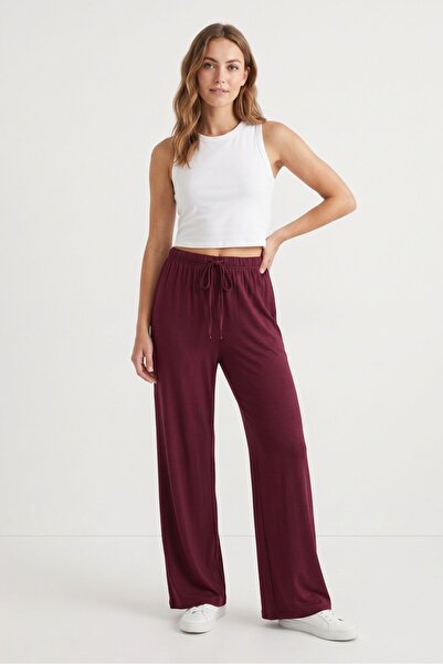 OBJE 202604 Women's Loose-Leg Pants
