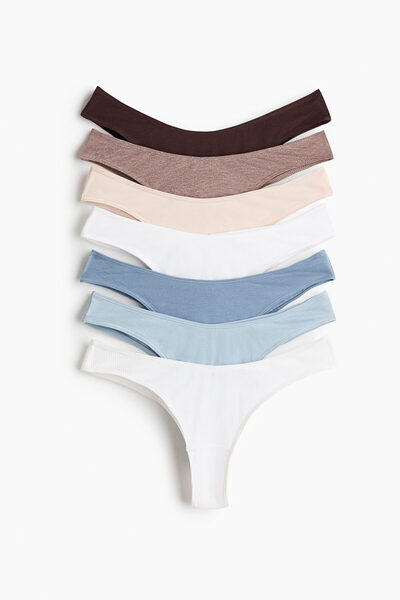 H&M 7’li Pamuklu Brazilian Külot