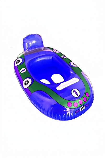 PLUSSPORT Araba Figürlü Çocuk Şişme Bot (66 X 25 Cm) MOR - MAVİ - PEMBE