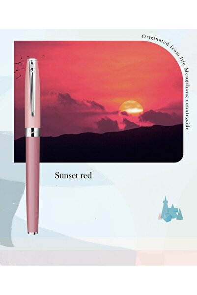 Picasso Set T10 - Countryside dream - Stilou CT roșu purpuriu, calimara de 40...