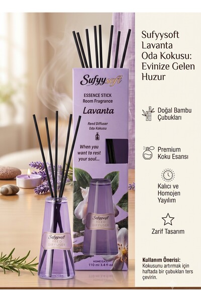 RED KİTCHEN Sufyysoft Lavanta Esanslı Oda Kokusu 110 ml - Rahatlatıcı Etkili ...
