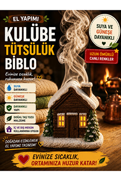 KARYA AURA Dağ evi tütsülük buhurdanlık