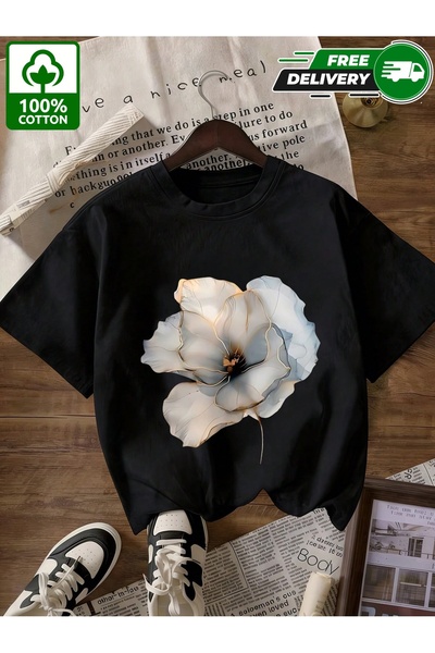 YHDZ 100% Cotton,women's Casual Cotton T0Shirt,Breathable Fabric, Machine Was...