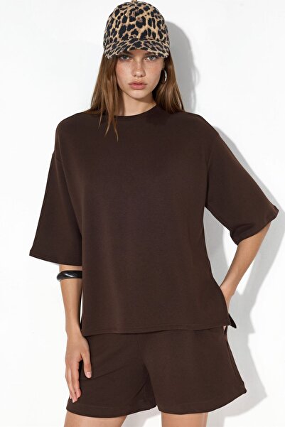 Hiccup Busem Women's Loose Fit Crew Neck T-Shirt