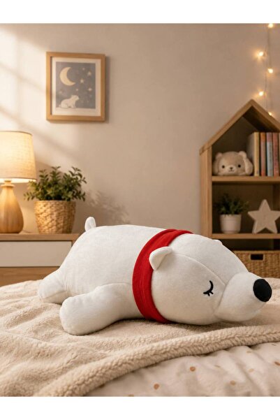 Mellito 65cm Sleeping Companion Polar Bear Toy & Gift Top Quality Polar Bear