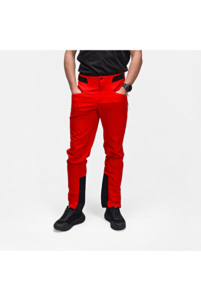 NORTHFINDER Pantaloni softshell barbati Sherman, Rosu