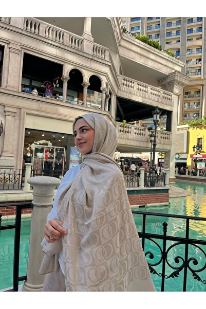 Duyguscarfs Halka Desen Pamuk Jakar Şal