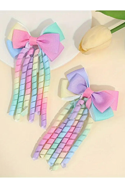 Ugly Duck Curly Tassel Double Clamp Buckle Pink