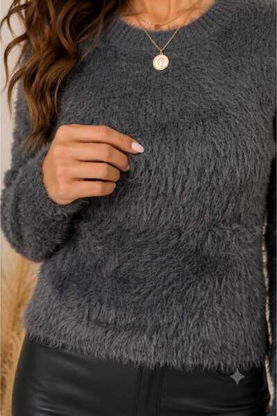 ASEZ BUTİK ZERAFETİN ADRESİ Women's Polo Neck Soft Textured Knitwear Sweater ...