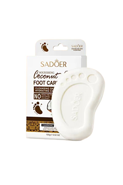 SADOER صابون مغذي للعناية بالقدمين بزيت جوز الهند 100 جم NO.SD78159