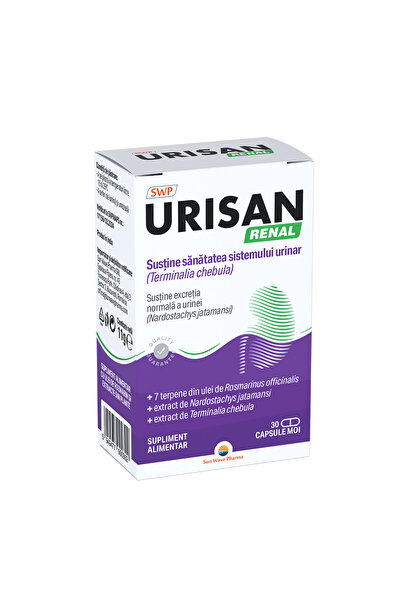 SUN WAVE PHARMA Urisan Renal 30cps