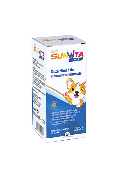 SUN WAVE PHARMA SunVita Kids Solutie 120ml