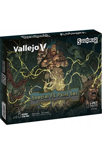 Vallejo 72.207 - Culori pentru jocuri - Set de vopsele pentru efecte speciale...
