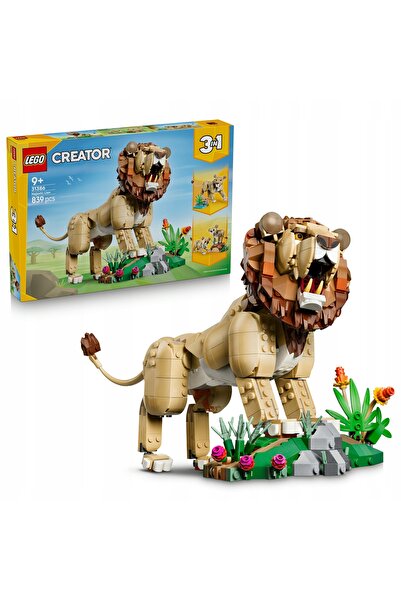 LegoPazar Lego Animale Sălbatice: Leu Mândru 31386