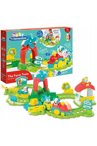 Baby Clementoni Trenul fermierului 17391