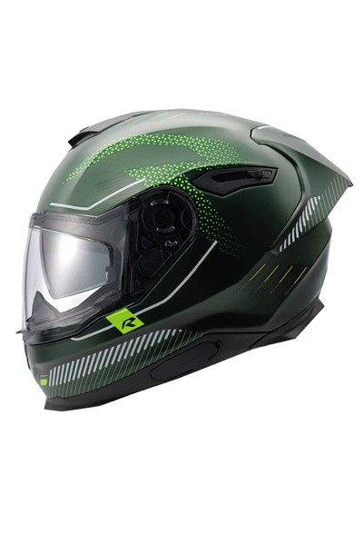 Nexx Y.100r Baron Mat Yeşil Kask
