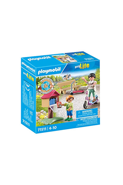 Playmobil Ανταλλακτικός τύπος βιβλιοθήκης εξωτερικού χώρου 71511