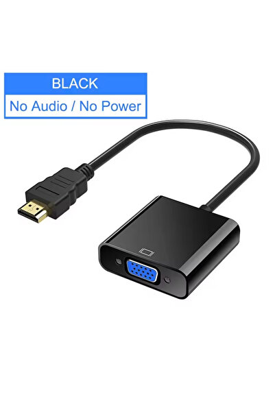 Choice1 محول HDMI إلى VGA 2 في 1 مع محول صوت 3.5 ملم بدقة 1080 بكسل لأجهزة ال...