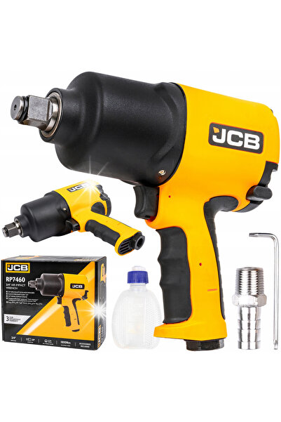 Jcb Cheie de impact pneumatică Cala de 3/4 " pentru roți Rp7460, puternică, 1...