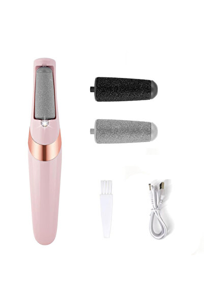 Choice1 Pink USB Rechargeable Electric Foot Callus Remover, Portable Pedicure...