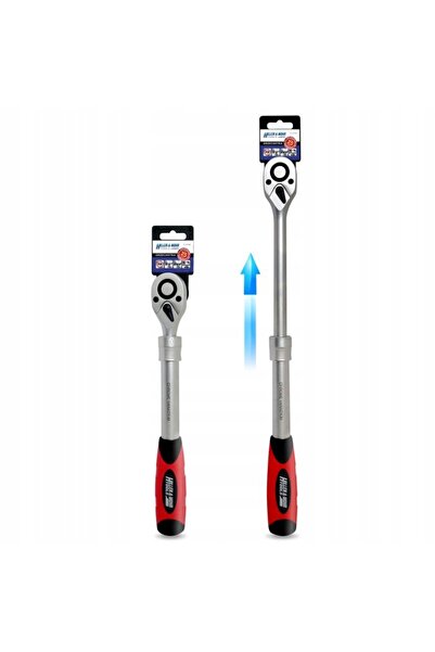 Dedra-Polonia Dedra 17J318Z Cheie cu clichet 1/2 " dreaptă telescopică