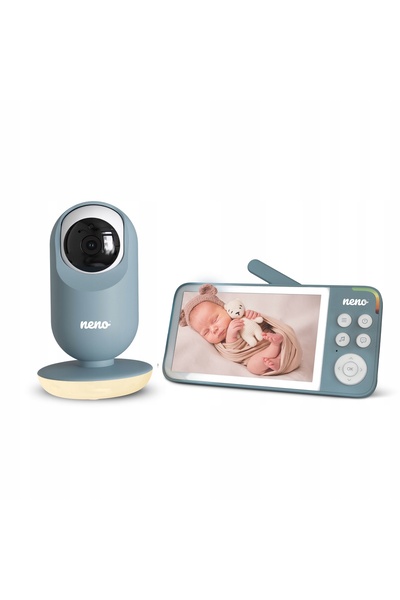 Nenoks Monitor electronic pentru bebeluși cu receptor wireless Neno Vedo Blue