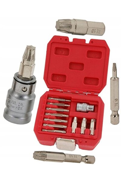 neilsen Set de biți pentru repararea șuruburilor deteriorate Torx T10-T55