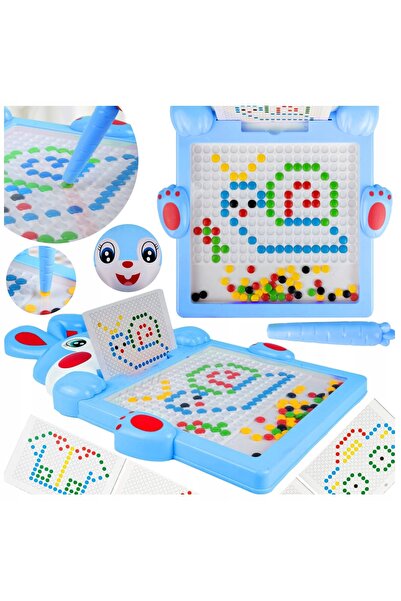 NO BRAND Tablă magnetică Mozaic Montessori Magpad Puzzle Iepuraș de Paște