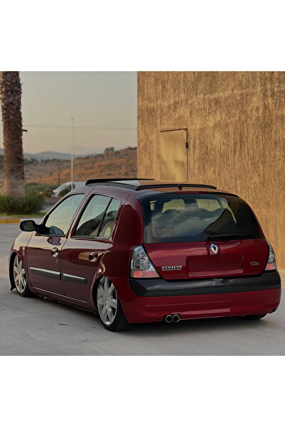 shop Renault Clio 2 Uyumlu Özel Tasarım Şeffaf Stop Lambası Seti (Sağ/Sol)