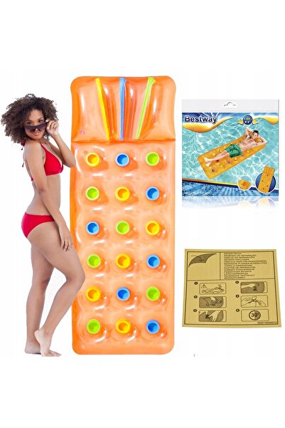 Stator Saltea gonflabilă pentru apă cu pernă Bestway Water Lounger 188X71 cm