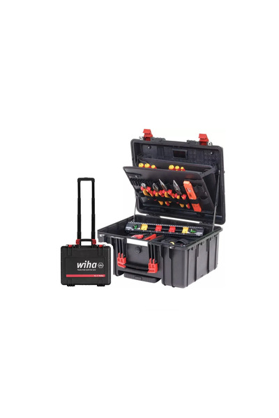 wiha Elektrikçi Takım Çantası Tekerlekli 60 Parça