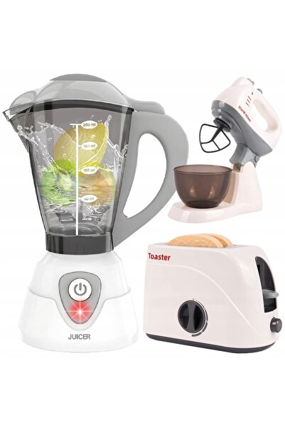 Stator Electrocasnice Jucării Set de Roboți Mixer Planetar + Blender + Prăjit...