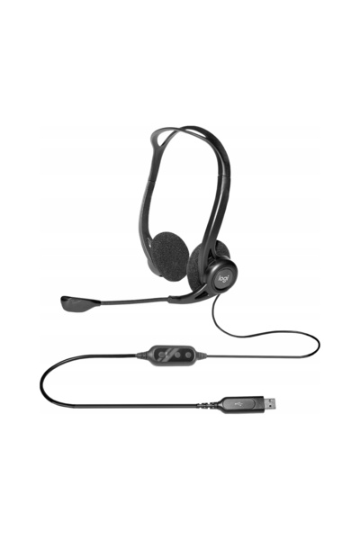 logitech g1 Căști de calculator Logitech OEM PC 960 negre cu microfon