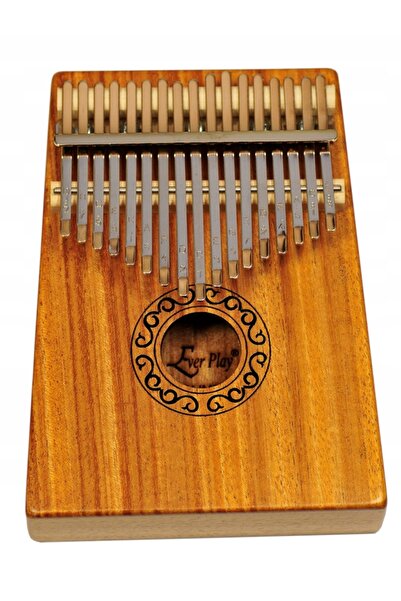 NO BRAND Ever Play Ek-17N Kalimba din lemn, 17 clape, din mahon, Set Pl
