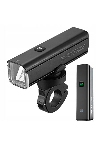 ROCKBROS Lampă frontală pentru bicicletă de 1000lm cu cablu USB-C la USB-A - ...